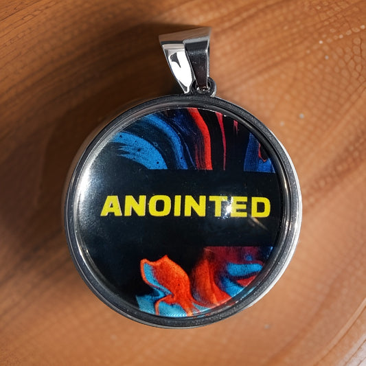ANOINTED-YELLOW-LARGE PENDANT