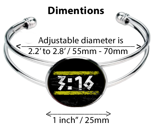 3:16-YELLOW-BRACELET