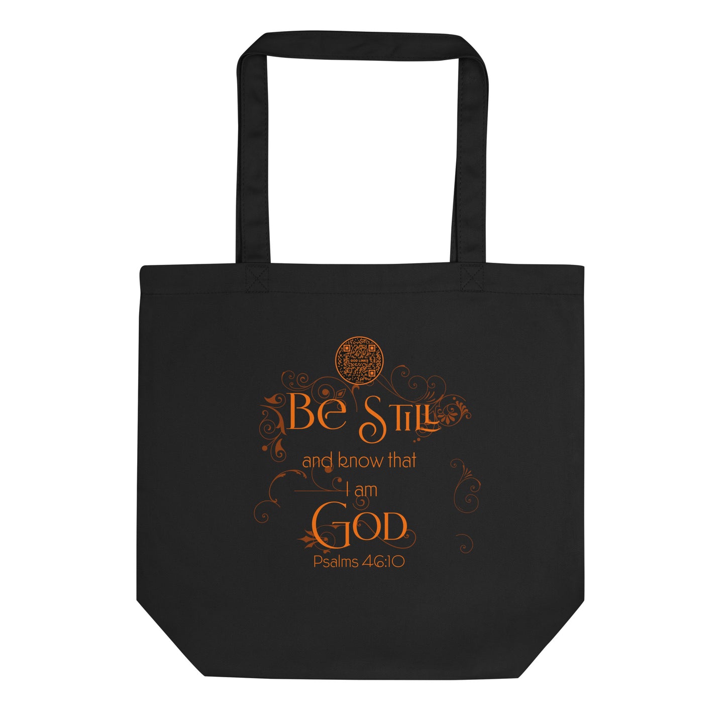 BE STILL-ORANGE-Eco Tote Bag