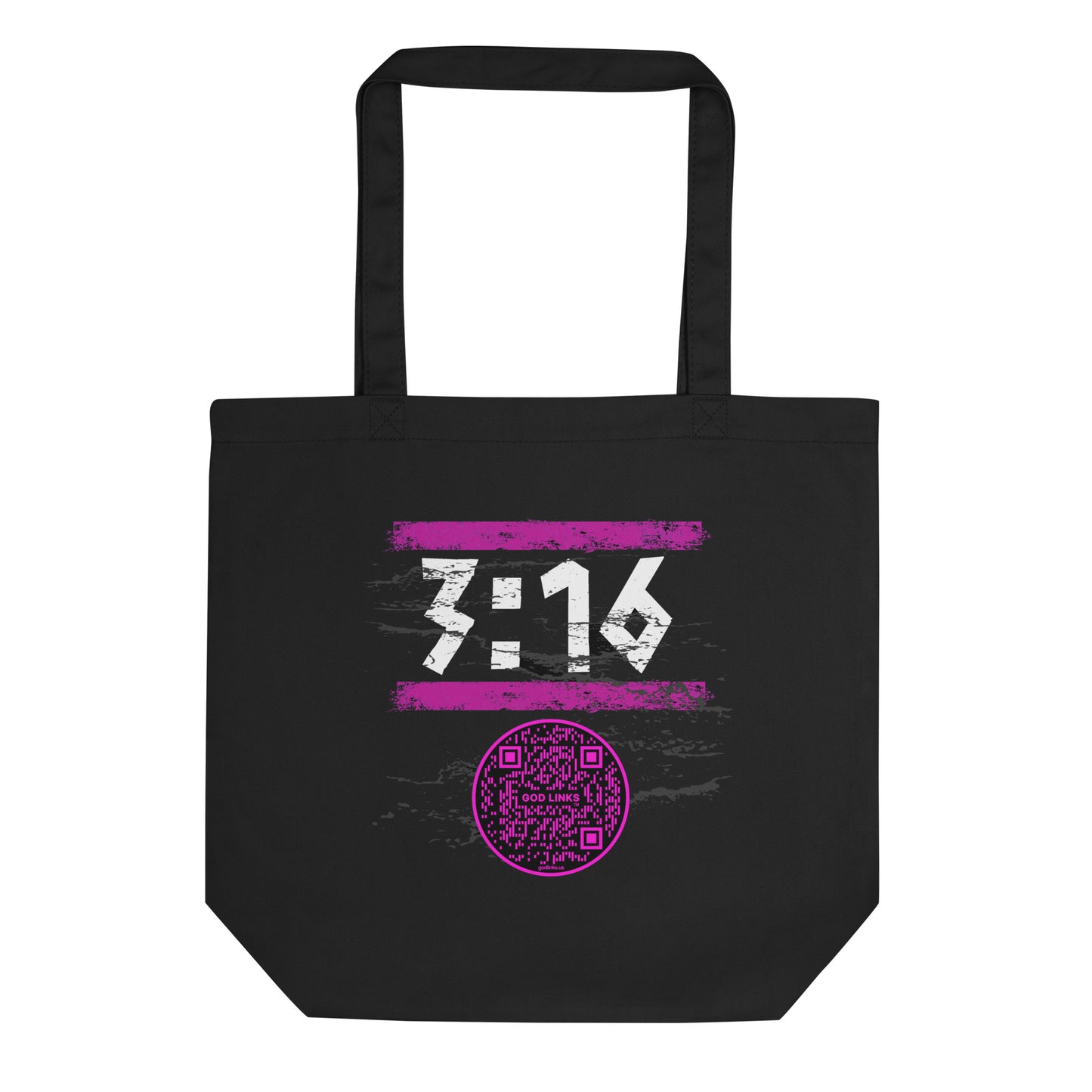 3:16-PINK-Eco Tote Bag