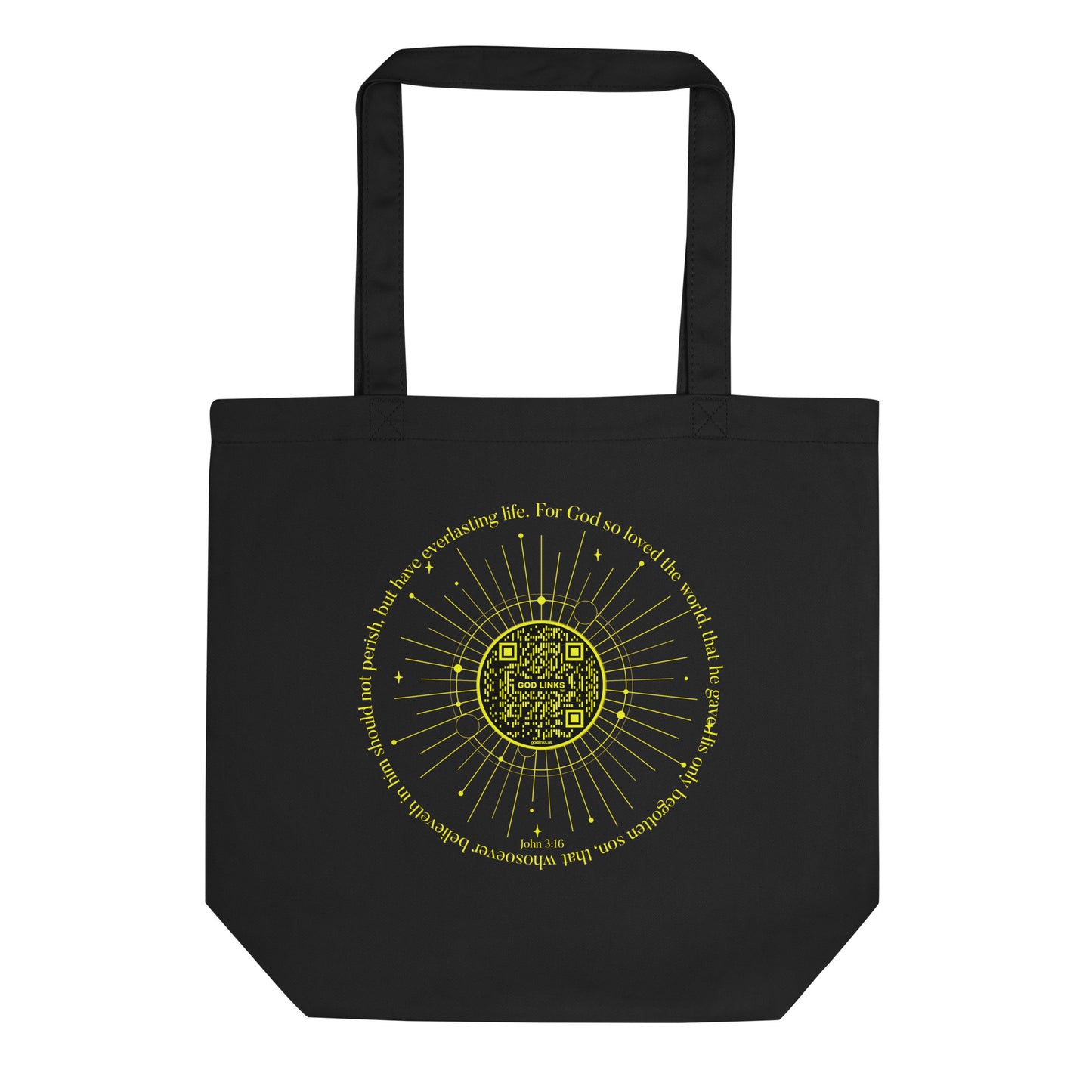 FOR GOD-YELLOW-Eco Tote Bag