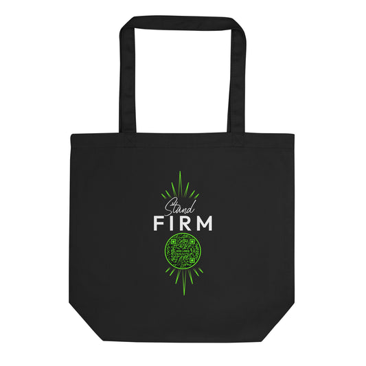 STAND FIRM-GREEN-Eco Tote Bag