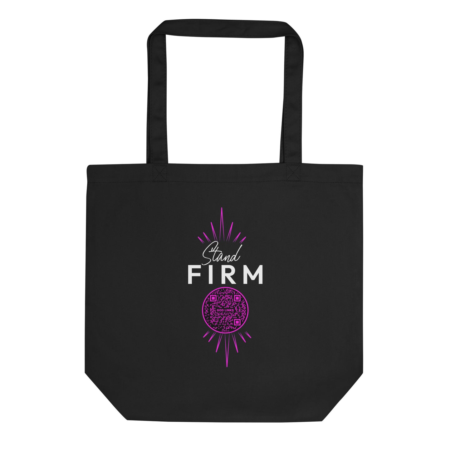 STAND FIRM-PINK-Eco Tote Bag