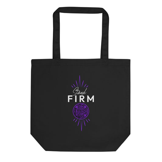 STAND FIRM-PURPLE-Eco Tote Bag