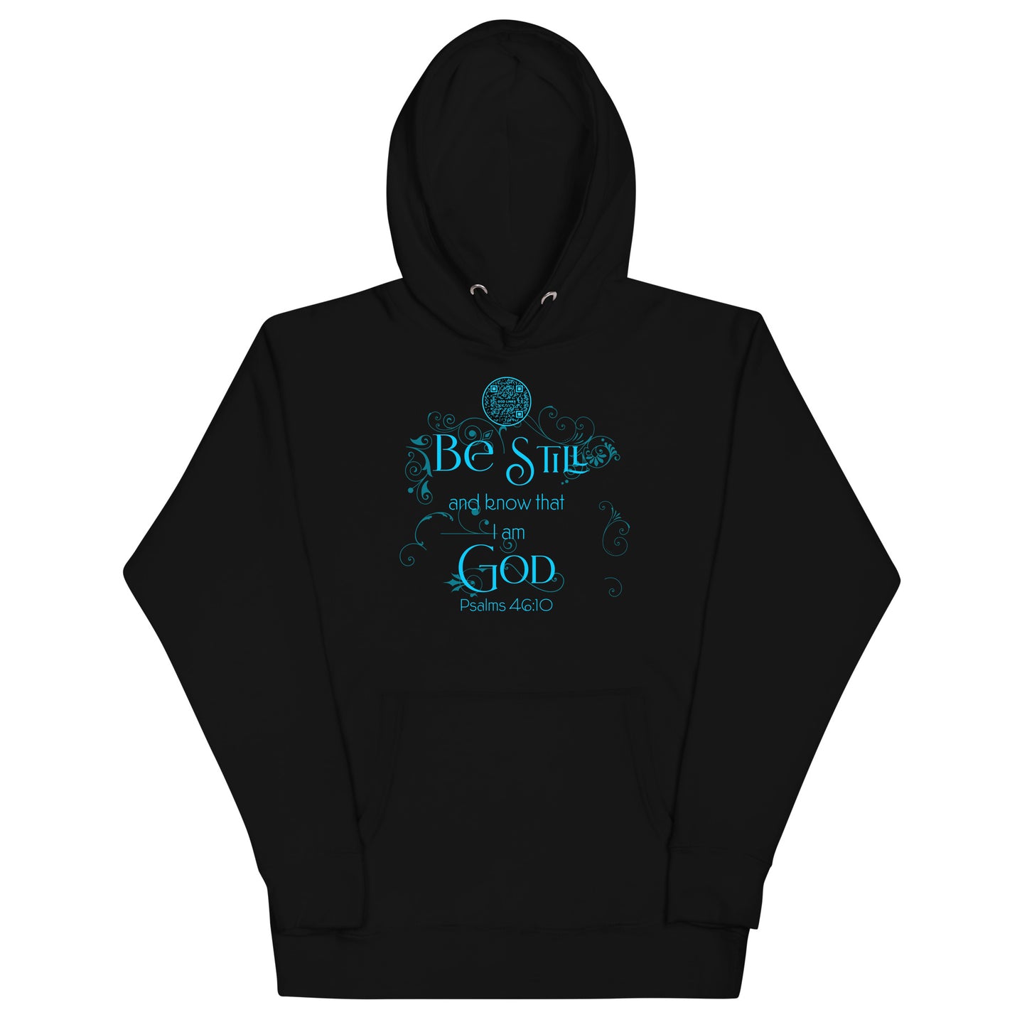 BE STILL-LIGHT BLUE-Unisex Hoodie