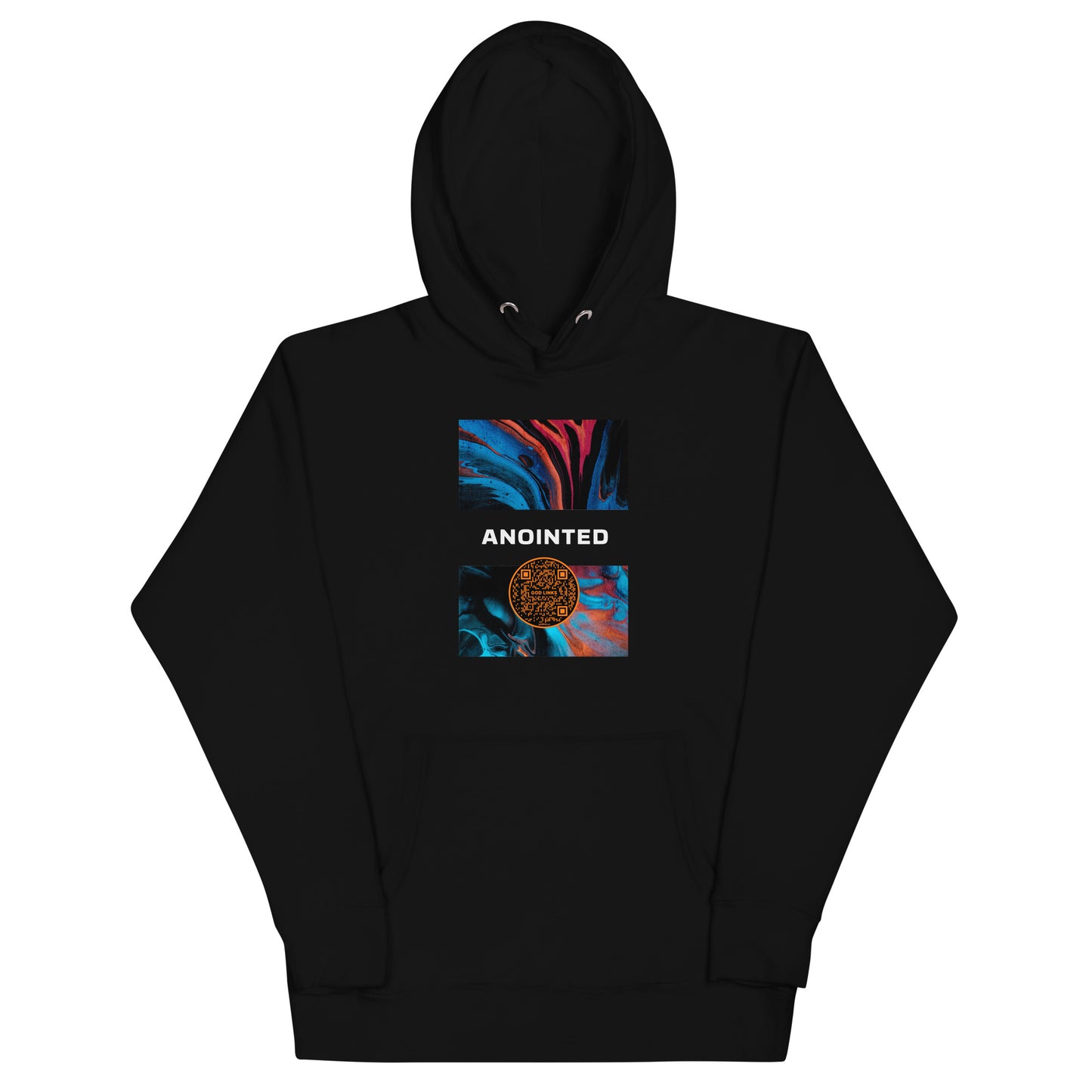ANOINTED-ORANGE-Unisex Hoodie