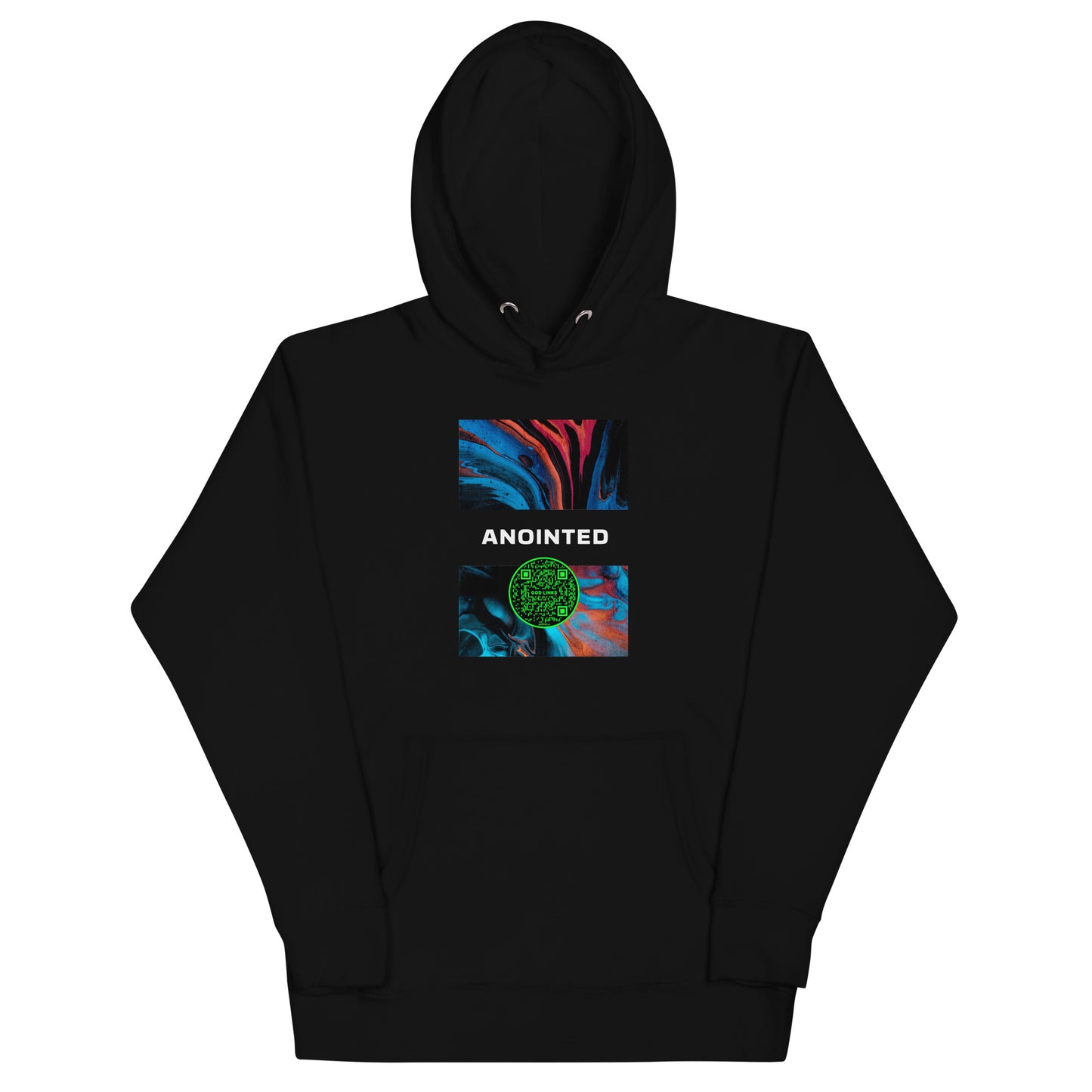 ANOINTED-GREEN-Unisex Hoodie