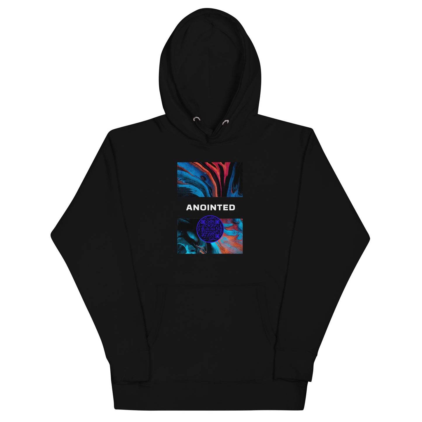 ANOINTED-DARK BLUE-Unisex Hoodie