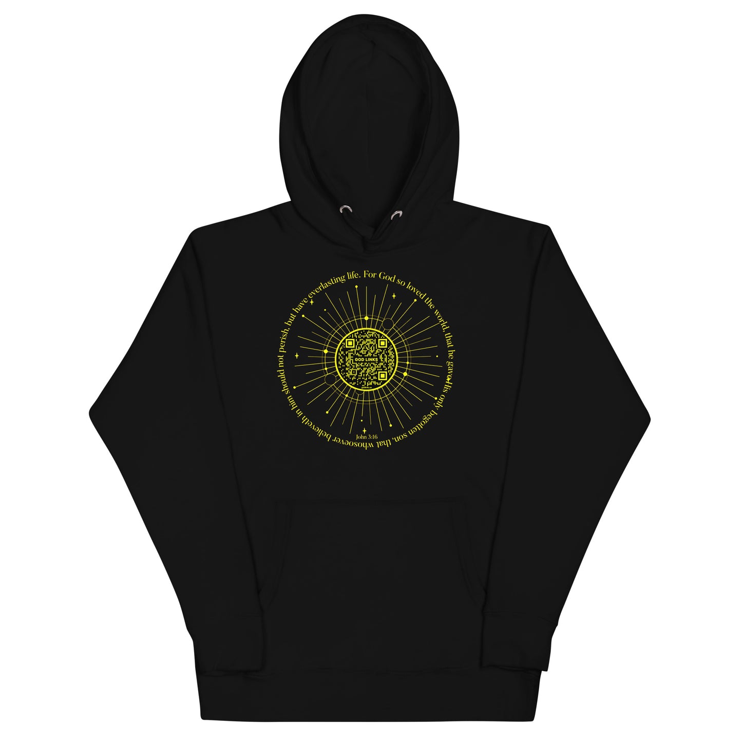 FOR GOD-YELLOW-Unisex Hoodie