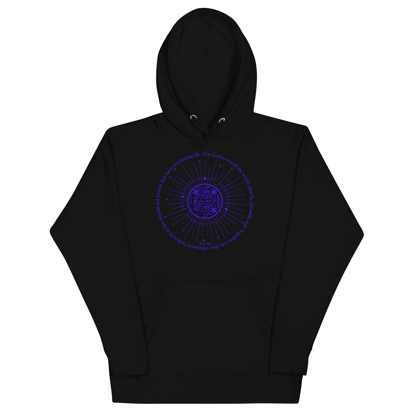 FOR GOD-DARK BLUE-Unisex Hoodie