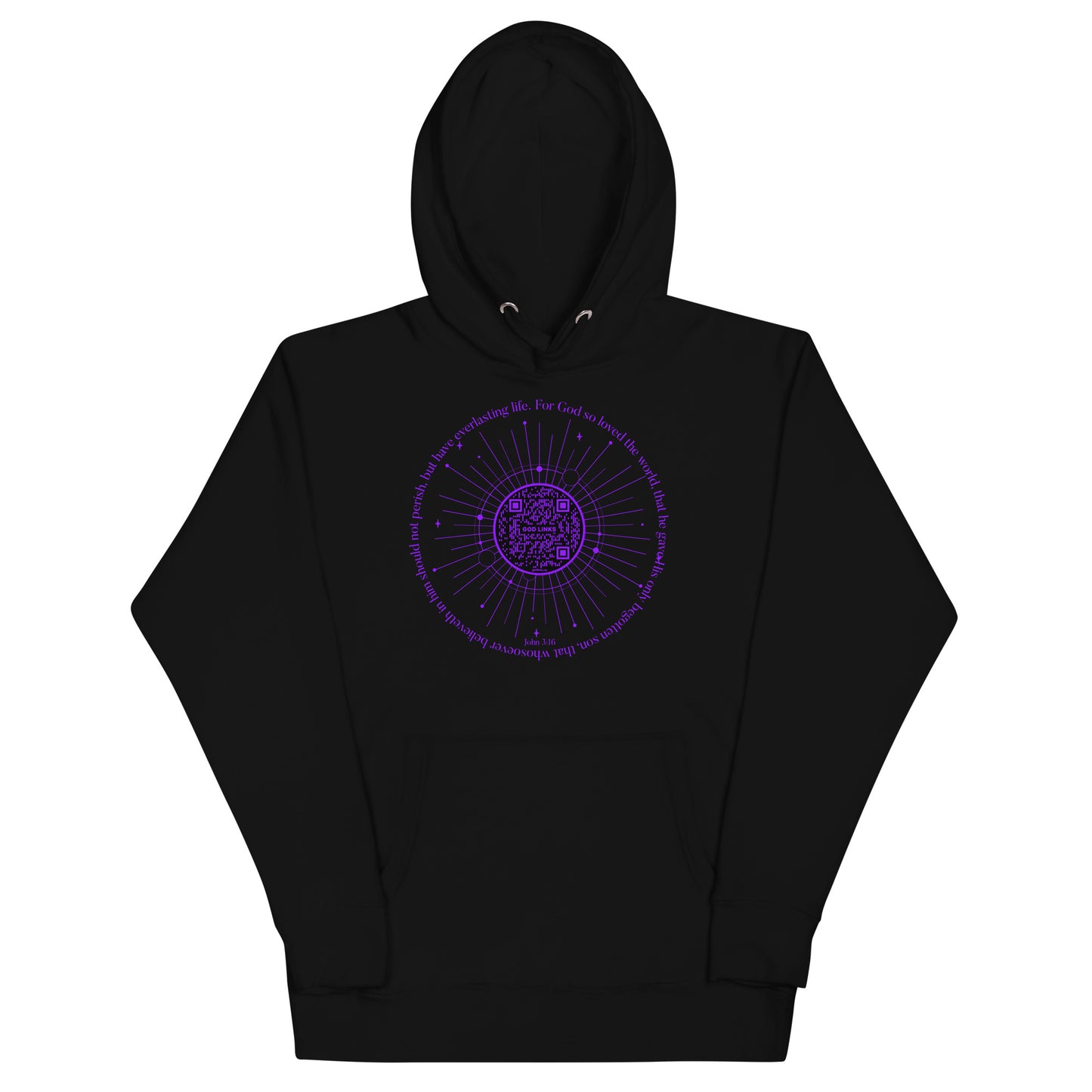 FOR GOD-PURPLE-Unisex Hoodie