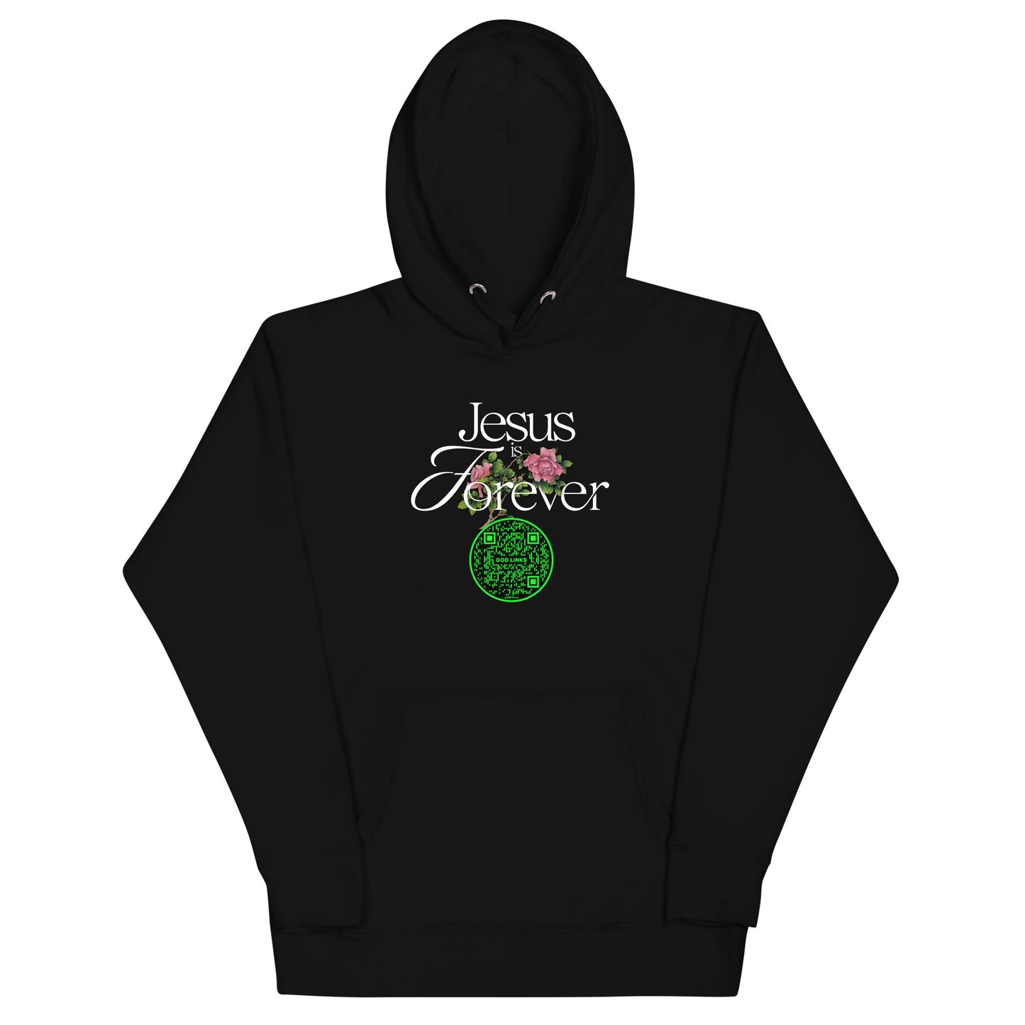 JESUS IS FOREVER-GREEN-Unisex Hoodie