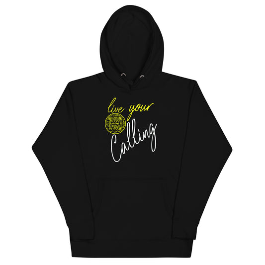 LIVE YOUR CALLING-YELLOW-Unisex Hoodie