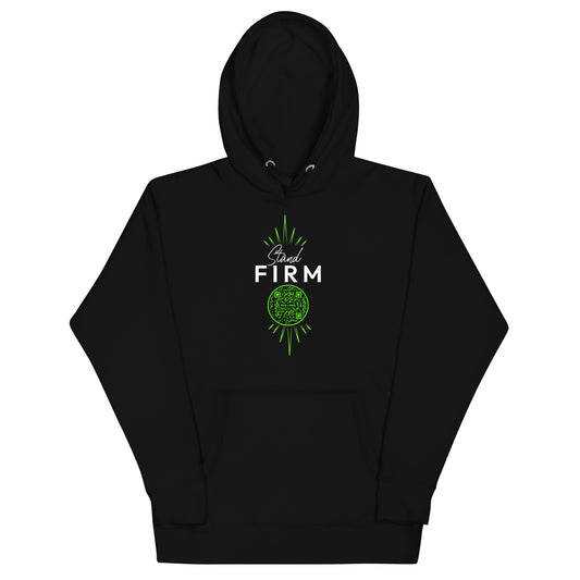 STAND FIRM-GREEN-Unisex Hoodie