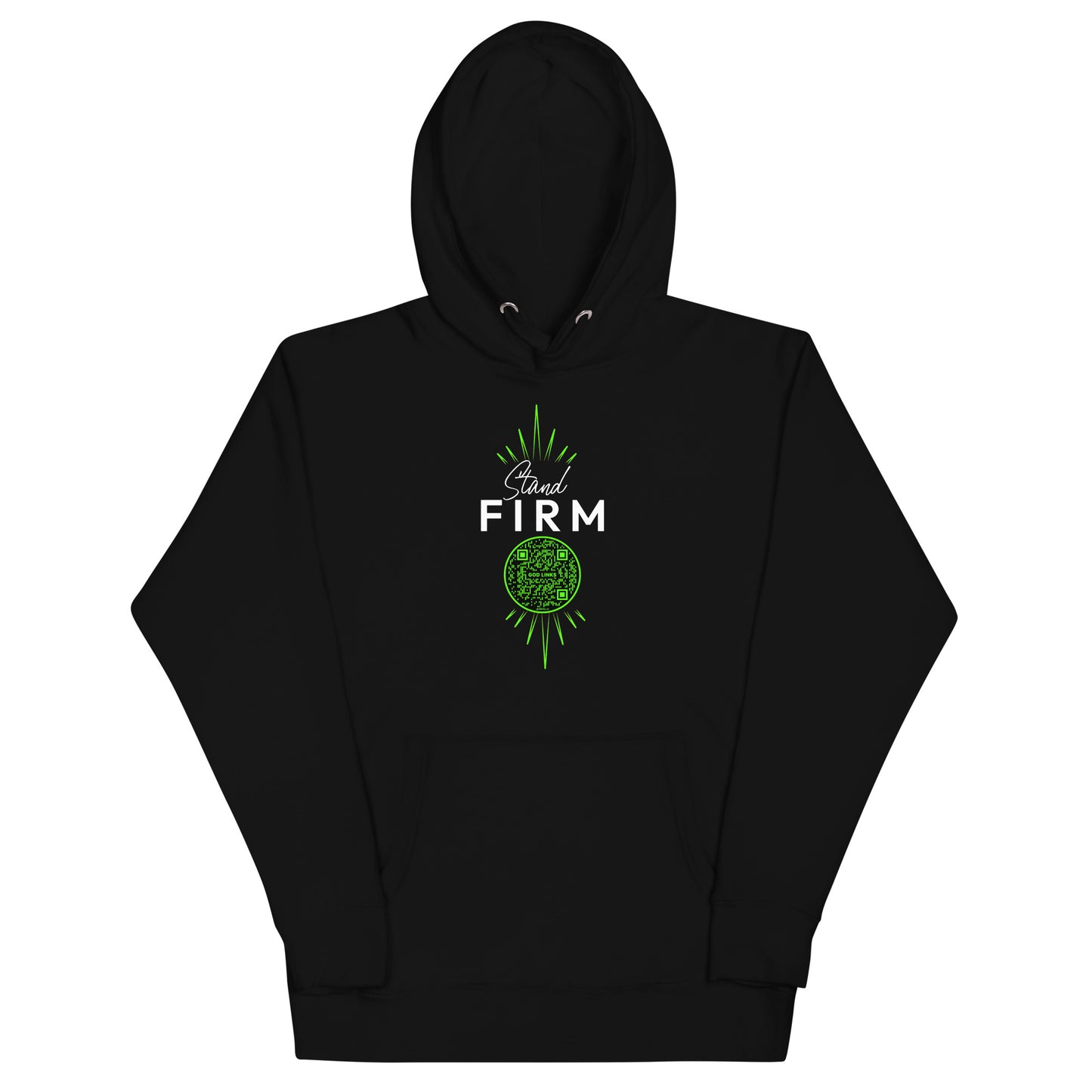 STAND FIRM-GREEN-Unisex Hoodie