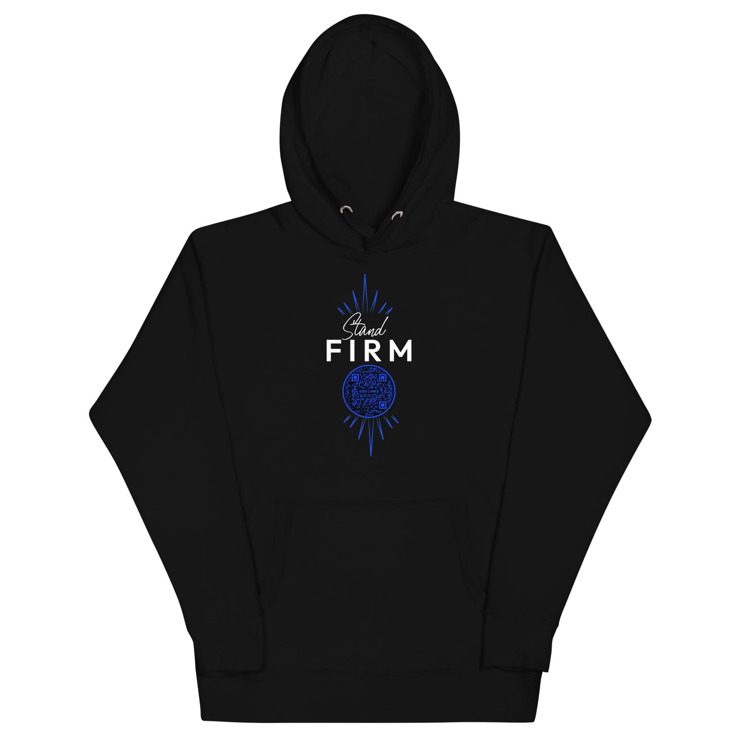 STAND FIRM-DARK BLUE-Unisex Hoodie