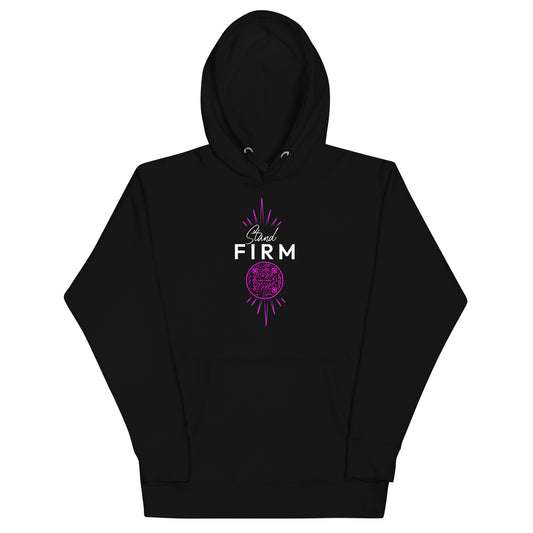STAND FIRM-PINK-Unisex Hoodie