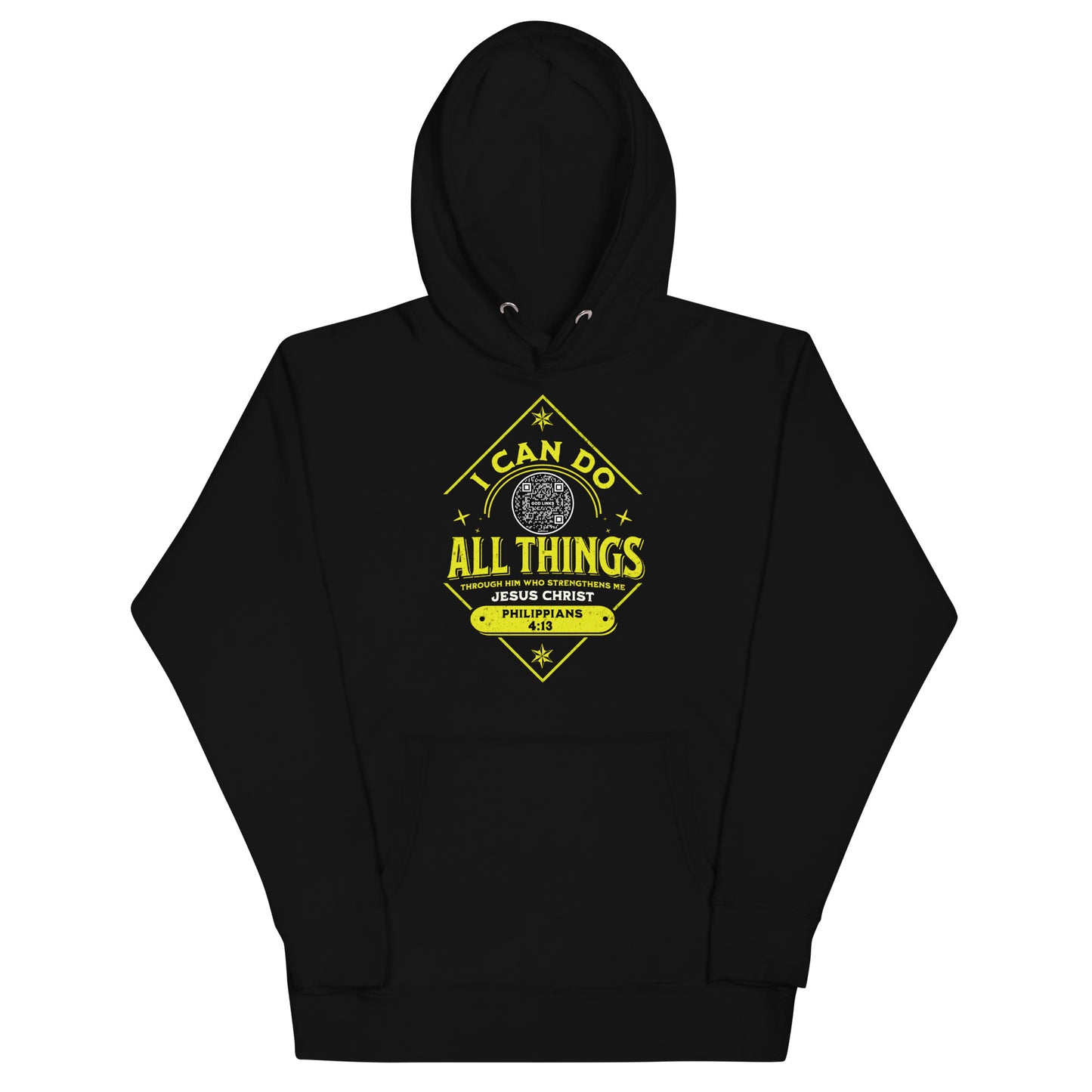 I CAN DO ALL THINGS-YELLOW-Unisex Hoodie