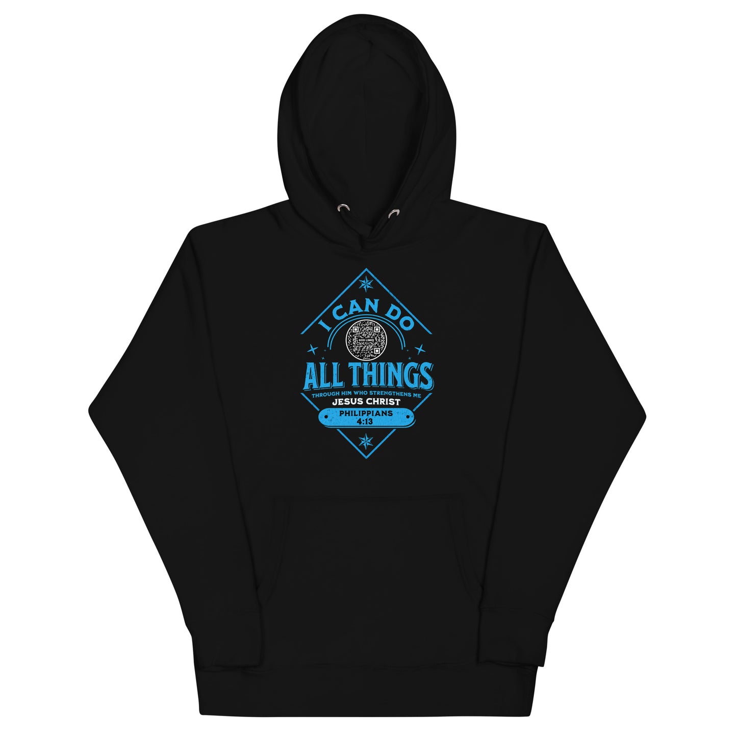 I CAN DO ALL THINGS-LIGHT BLUE-Unisex Hoodie