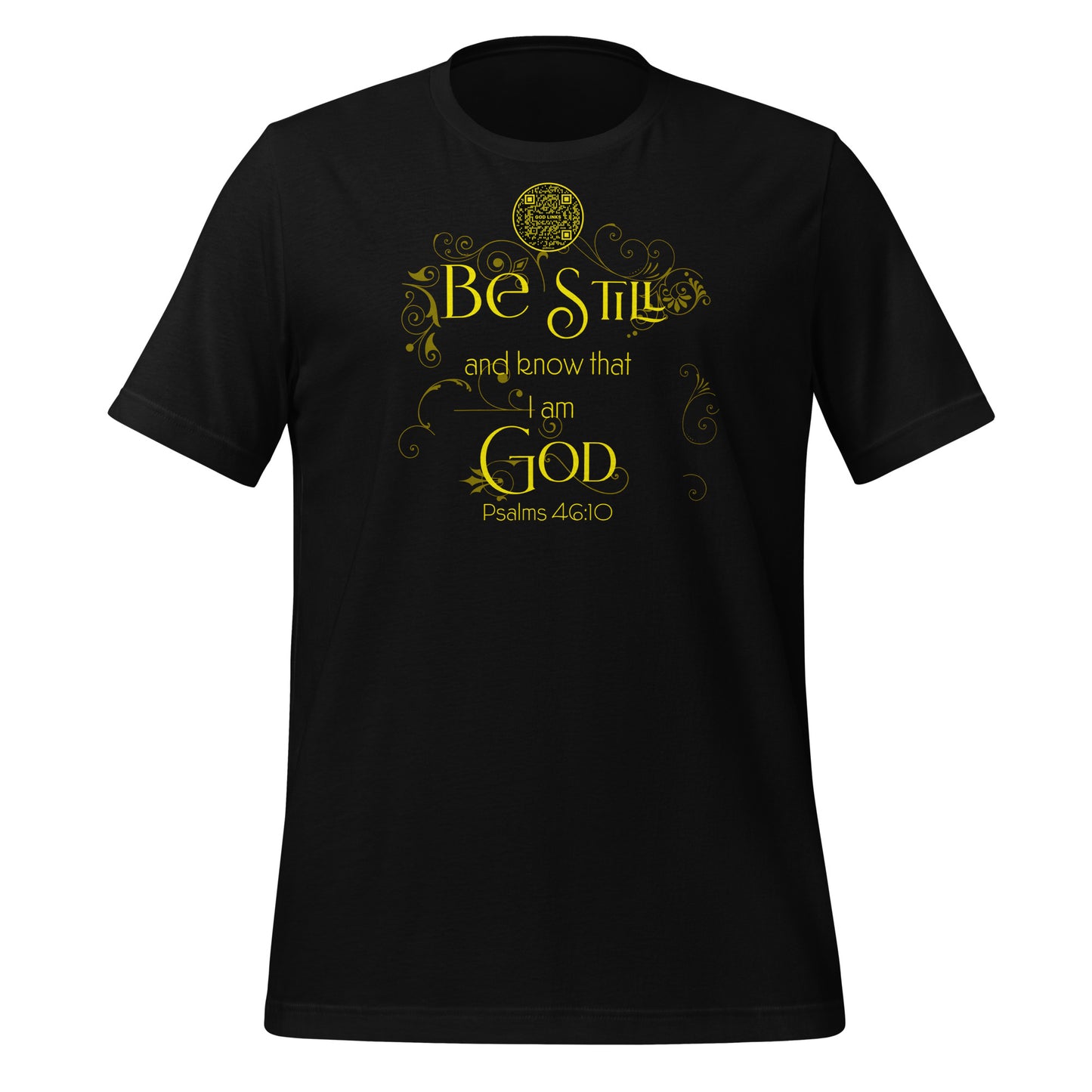 BE STILL-YELLOW-Unisex t-shirt