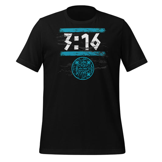 3:16-LIGHT BLUE-Unisex t-shirt