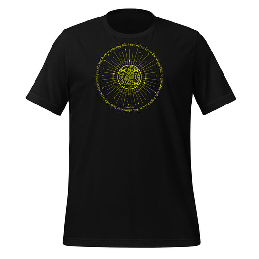FOR GOD-YELLOW-Unisex t-shirt