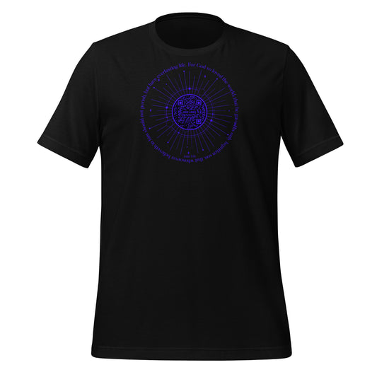 FOR GOD-DARK BLUE-Unisex t-shirt