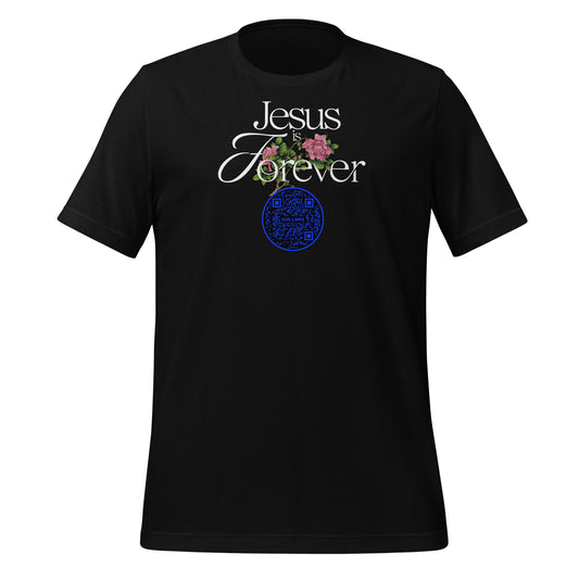 JESUS IS FOREVER-DARK BLUE-Unisex t-shirt