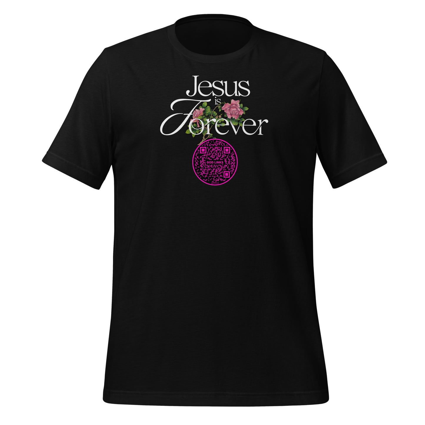 JESUS IS FOREVER-PINK-Unisex t-shirt