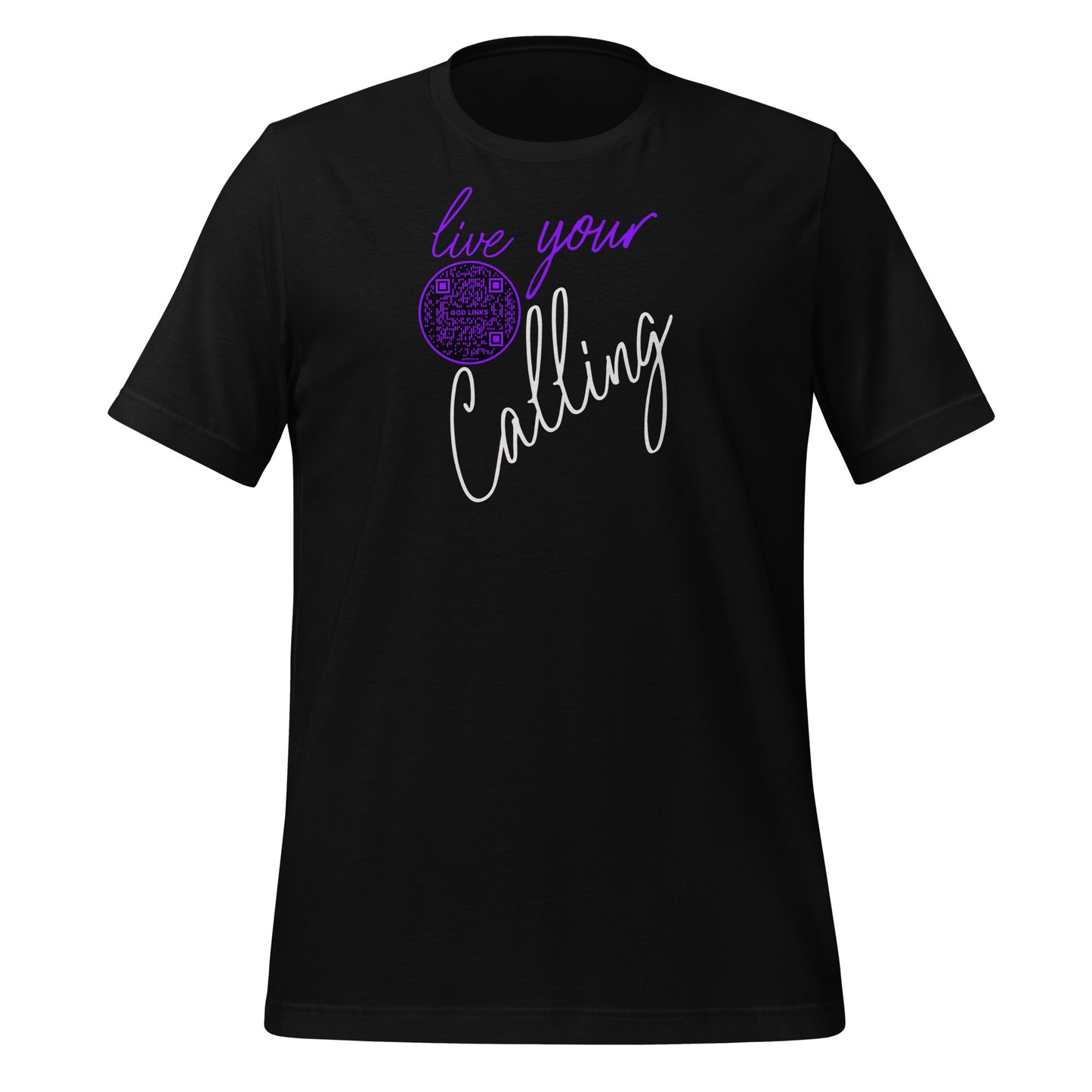 LIVE YOUR CALLING-PURPLE-Unisex t-shirt