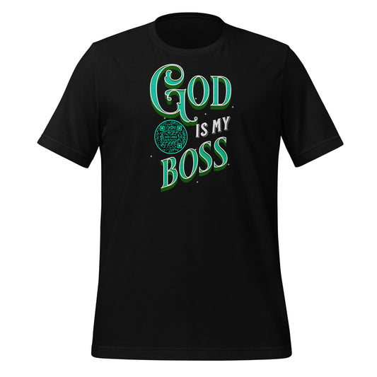 GOD IS MY BOSS-TIEL-Unisex t-shirt
