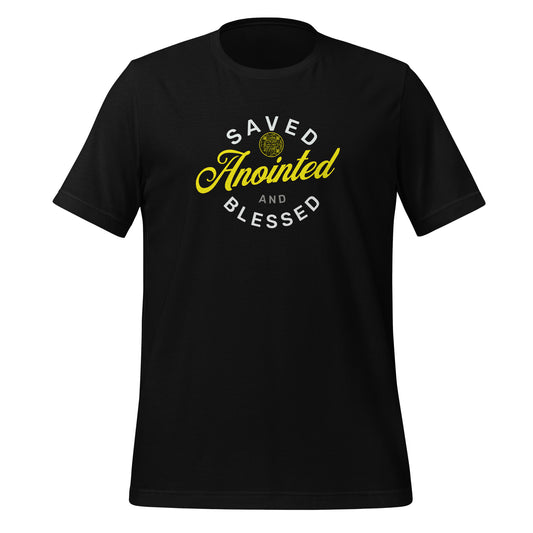 SAVED-YELLOW-Unisex t-shirt