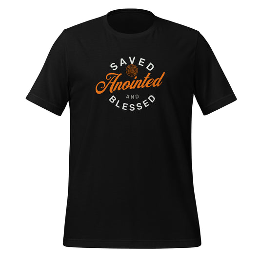 SAVED-ORANGE-Unisex t-shirt