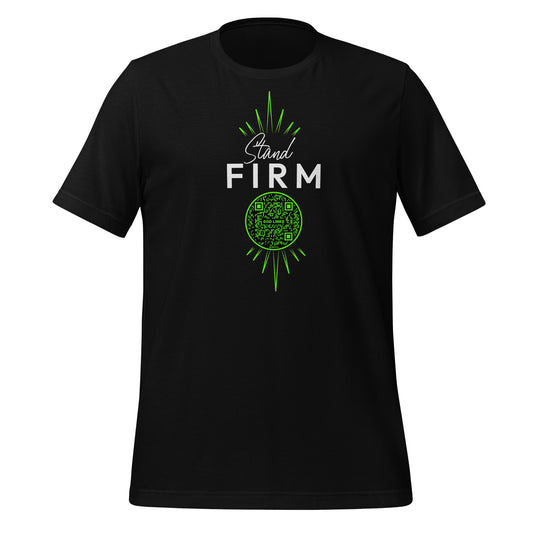 STAND FIRM-GREEN-Unisex t-shirt