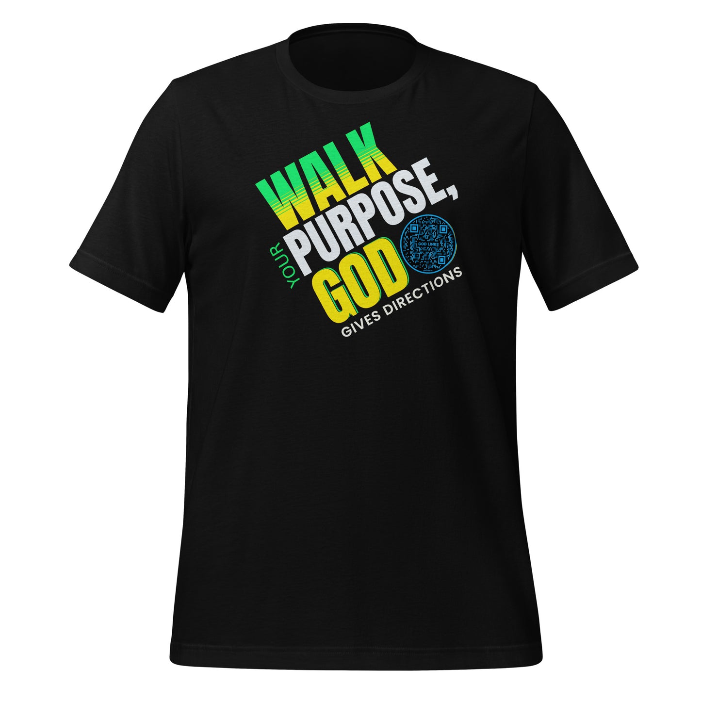 WALK YOUR PURPOSE-LIGHT BLUE-Unisex t-shirt