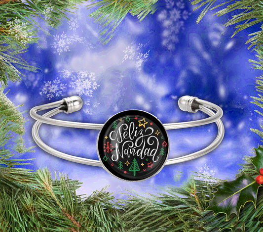 FELIZ NAVIDAD-CHRISTMAS BRACELET