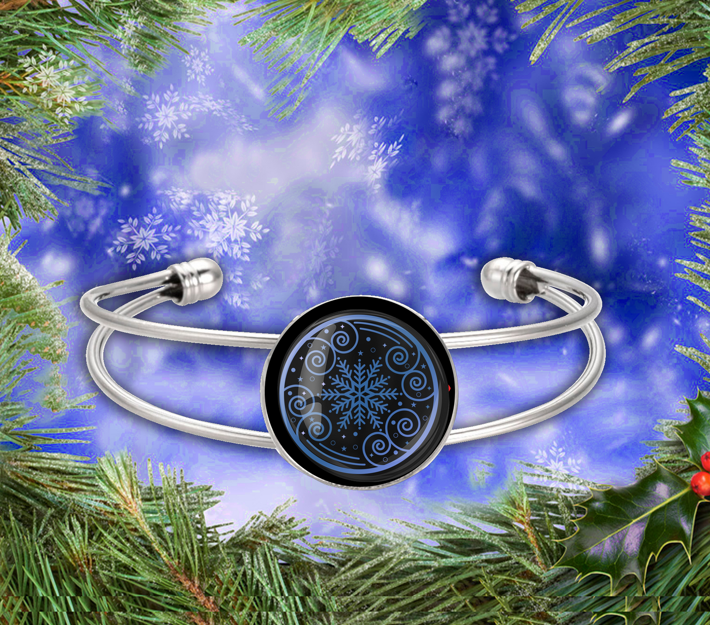 SNOWFLAKE-BLUE-CHRISTMAS-BRACELET