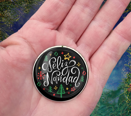 FELIZ NAVIDAD-CHRISTMAS-POCKET PEBBLE