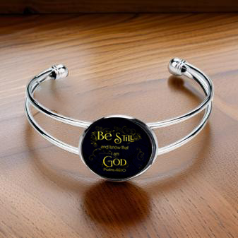 BE STILL-YELLOW-BRACELET
