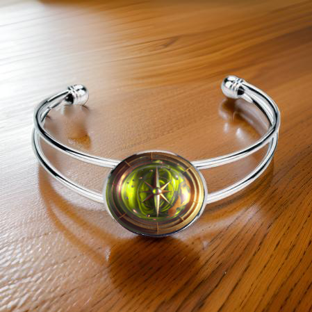 COMPASS-YELLOW-BRACELET