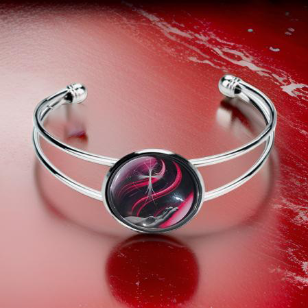 CROSS IN HAND-PINK BRACELET