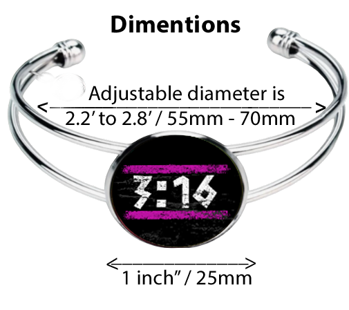 3:16-PINK-BRACELET
