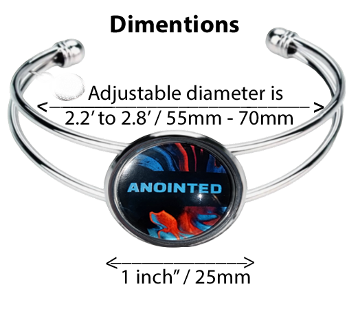 ANOINTED-LIGHT BLUE-BRACELET