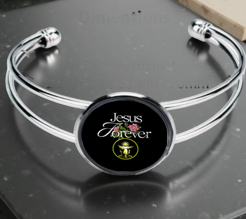 JESUS IS FOREVER-YELLOW-BRACELET