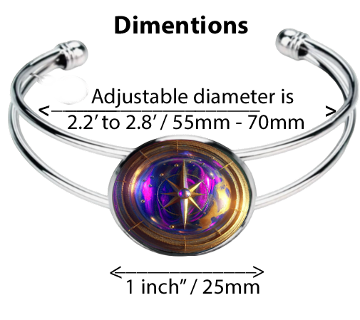 COMPASS-PINK-BRACELET