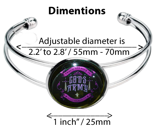 GODS ARMY-PINK-BRACELET