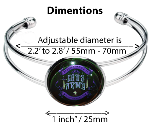 GODS ARMY-PURPLE-BRACELET