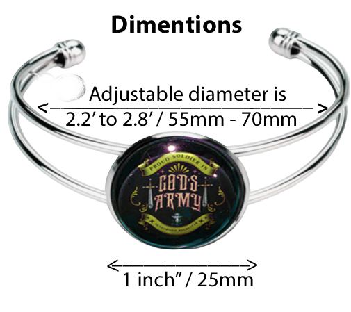 GODS ARMY-YELLOW-BRACELET