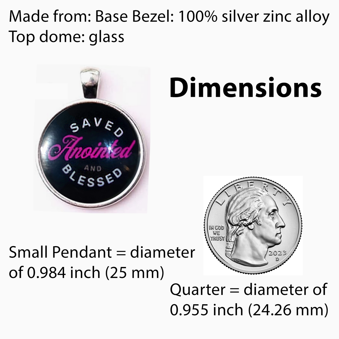 SAVED-PINK-SMALL PENDANT