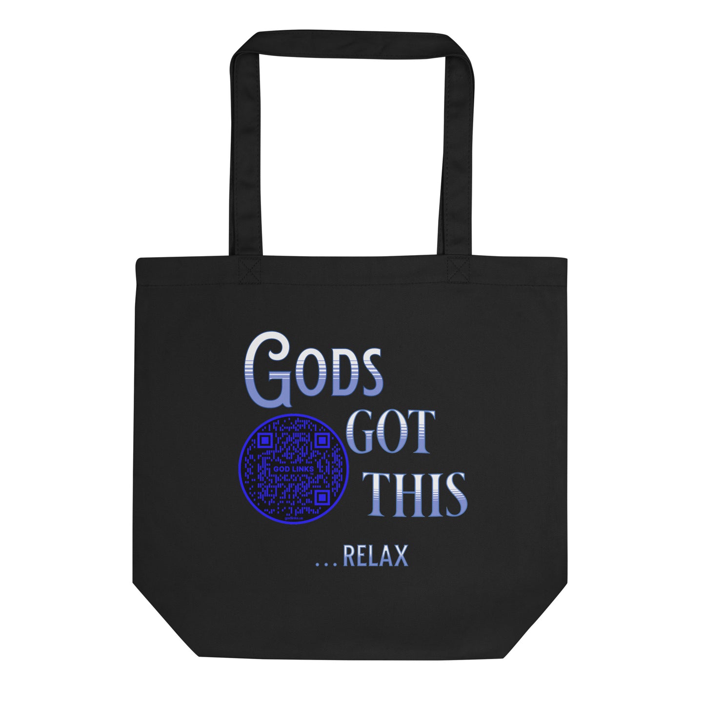 RELAX-DARK BLUE-Eco Tote Bag